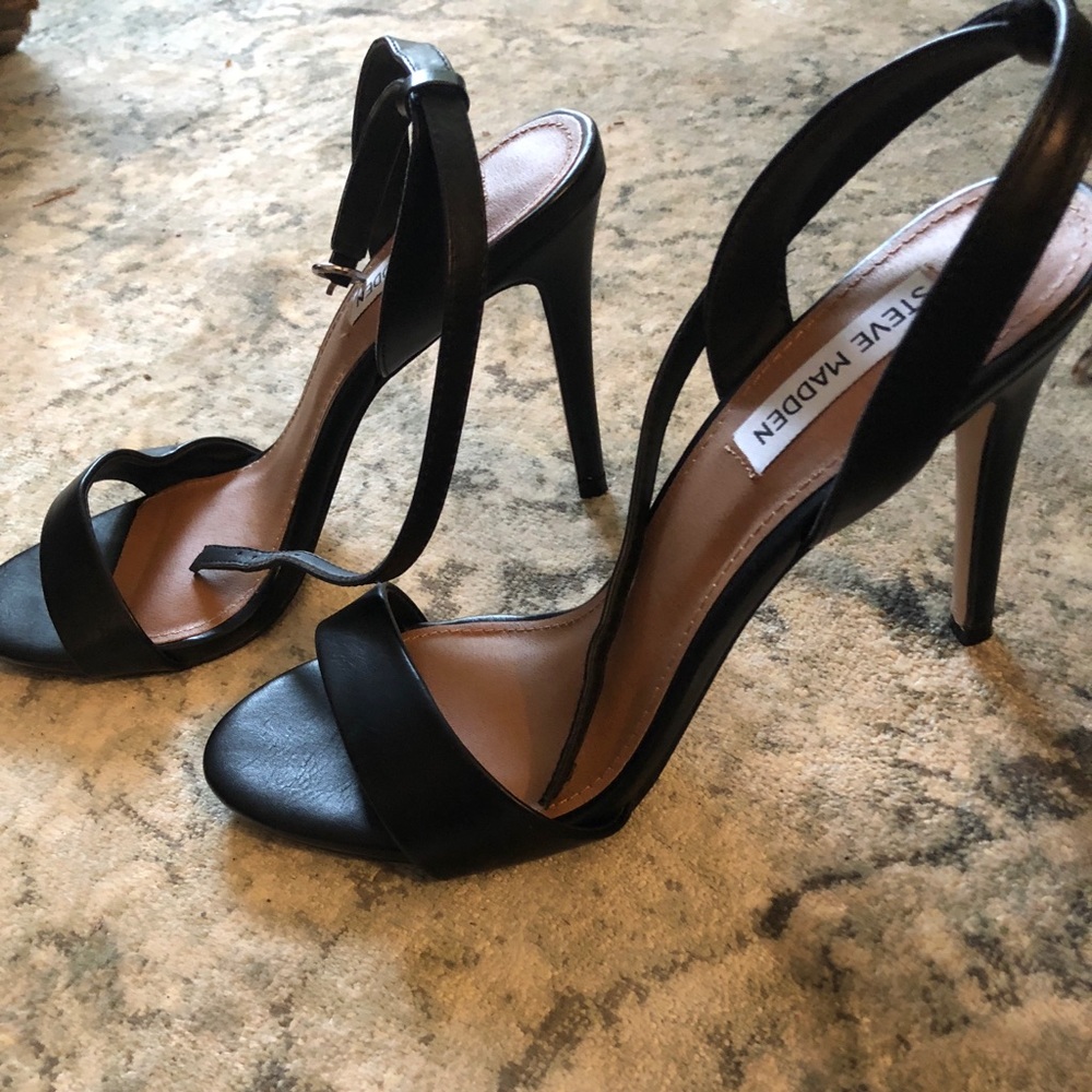 Steve Madden Black Heels